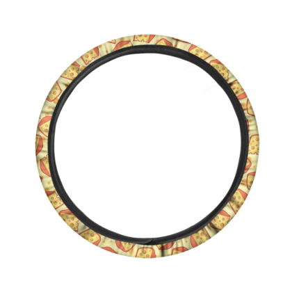 Cheese Pattern Steering Wheel Cover
