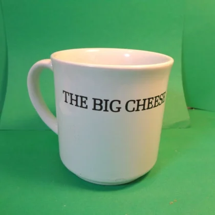 Big Cheese Ceramic Coffee Mug